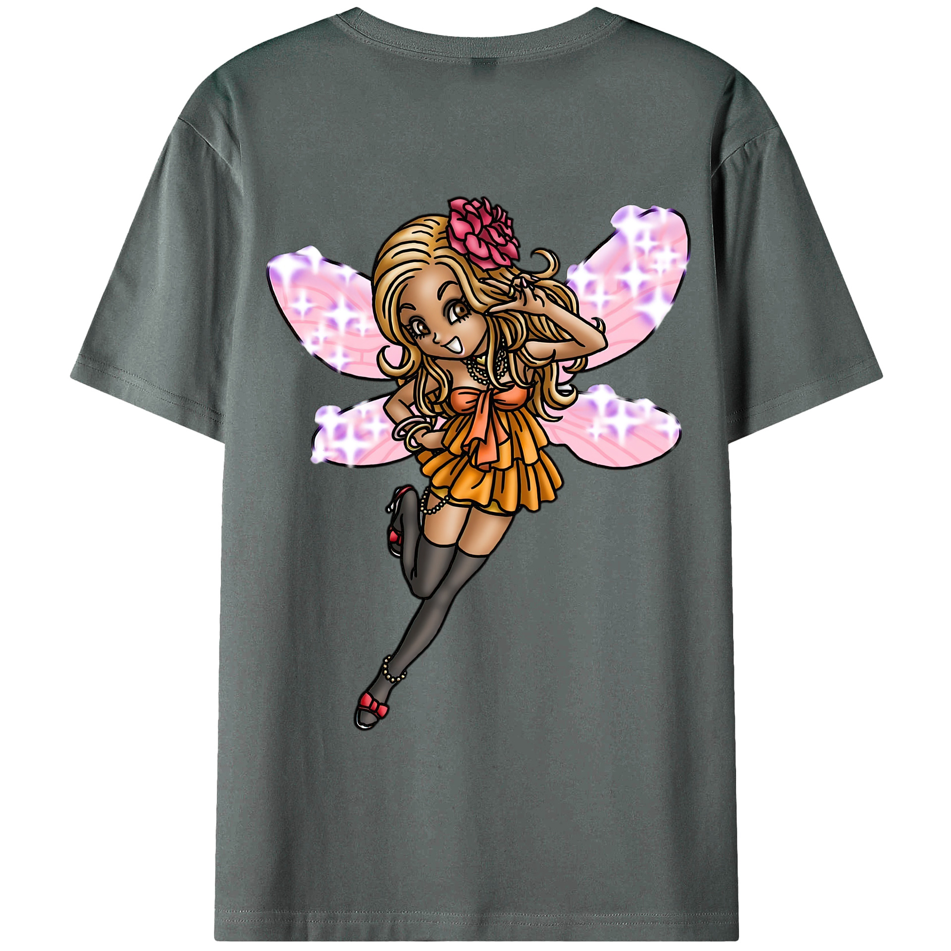 （画像用） ドラゴンクエスト Doragon Kuesuto Dragon Quest 綿100％ メンズ半袖Tシャツ（バックプリント） 通気性